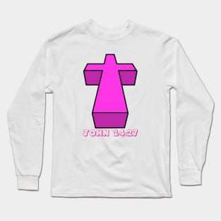 PINK CROSS Long Sleeve T-Shirt